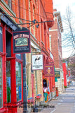 Cooperstown New York Baseball Store Fronts Art Print