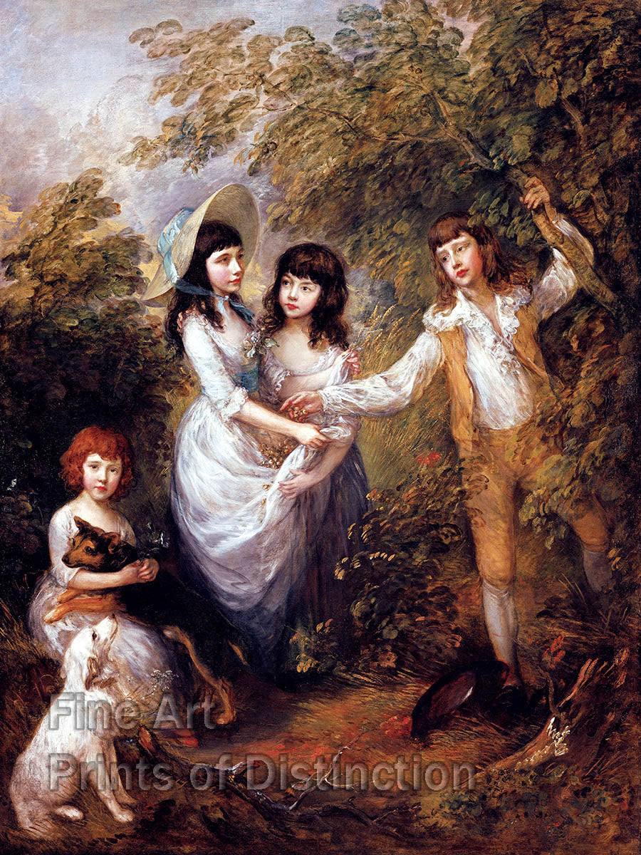 The Marsham Children by Thomas Gainesborough