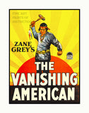 The Vanishing American 1925 Movie Poster from a Zane Grey novel art print