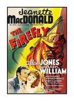 1936 Movie Poster The Firefly starring Jeanette MacDonald Art Print