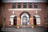 Cooperstown Entrance to Baseball Hall of Fame Art Print