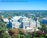 The Thomas Jefferson Building in Washington DC art print
