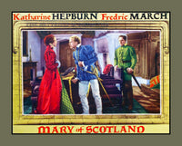 Mary of Scotland with Katharine Hepburn Movie Poster Art Print