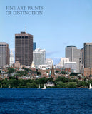 Boston, Massachusetts from the Charles River Art Print