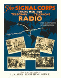 1919 recruiting poster for The Signal Corps