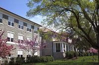 James Madison University Dormitories in the Spring
