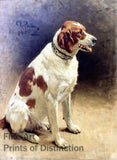 An archival premium Quality art Print of Dog by Ilya Repin for sale by Brandywine General Store