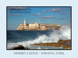 An archival premium Quality Poster of Ocean Waves at Morro Castle for sale by Brandywine General Store
