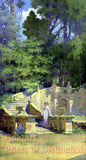 An archival premium Quality Art Print of A Corner of the Park by V. F. Ulyanov for sale by Brandywine General Store