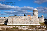 An archival premium Quality Art Print of Morro Castle with Canon in Havana, Cuba for sale by Brandywine General Store
