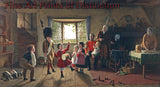 An archival premium Quality Art Print of The Volunteers by Frederick Daniel Hardy for sale by Brandywine General Store