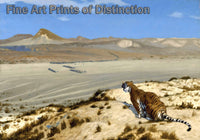 An archival premium Quality art Print of Tiger on the Watch by Jean Leon Gerome for sale by Brandywine General Store