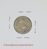 A 1907-D Barber dime in good condition reverse