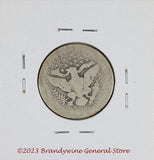 A 1908 Barber Quarter in good condition reverse side