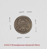 A 1912 Barber dime in good condition for sale by Brandywine General Store reverse side