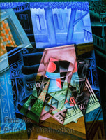 An archival premium Quality art Print of Still Life Before an Open Window, Place Ravegnan by Juan Gris for sale by Brandywine General Store