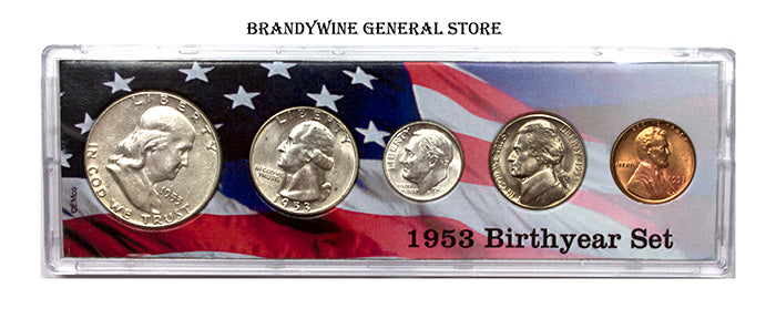 1953 Birth Year Coin Set
