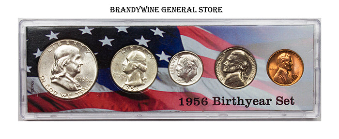 1956 Birth Year Coin Set