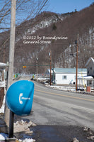 An Art Print of 1970s Style Pay Phone in Circleville WV