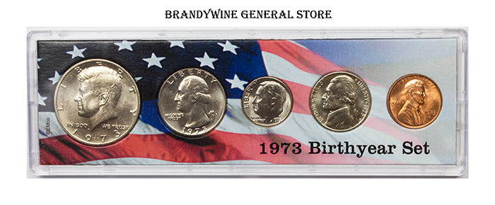 1973 Birth Year Coin Set