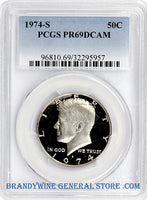 1974-S Kennedy Half Dollar PCGS Proof 69 DCAM