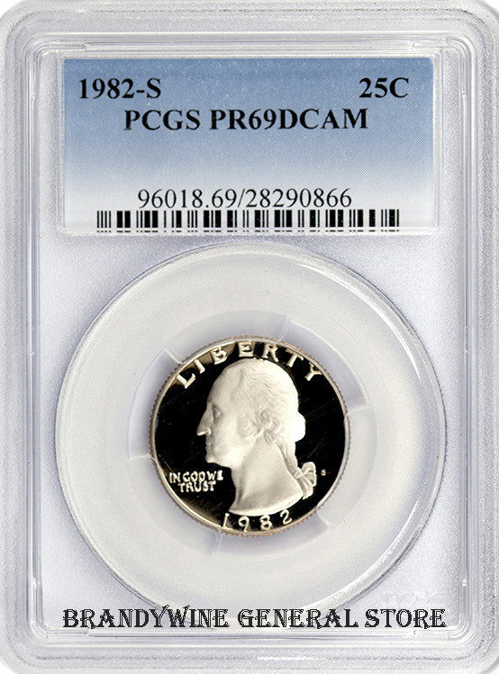 1982-S Washington Quarter PCGS Proof 69 DCAM
