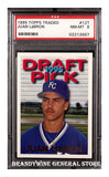 1995 Juan LeBron Topps Traded Baseball Card PSA 8