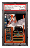 1998 Cal Ripken Jr Greatest Hits Leaf Baseball Card PSA 8
