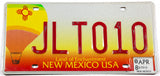 2008 New Mexico balloon license plate in excellent minus condition