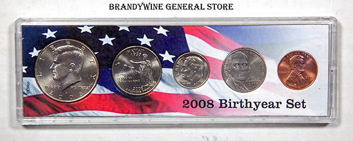 2008 Birth Year Coin Set