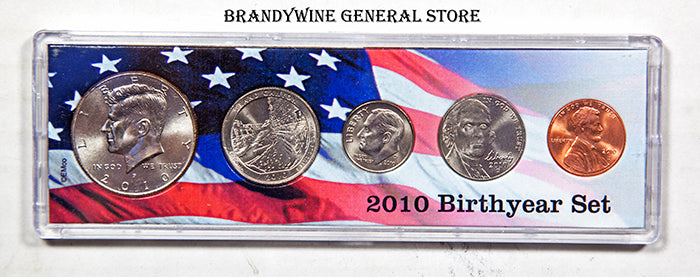 2010 Birth Year Coin Set