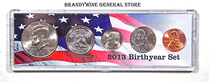 2013 Birth Year Coin Set