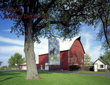 An archival premium Quality art Print of a Barn with a Horse Painted on the Silo for sale by Brandywine General Store