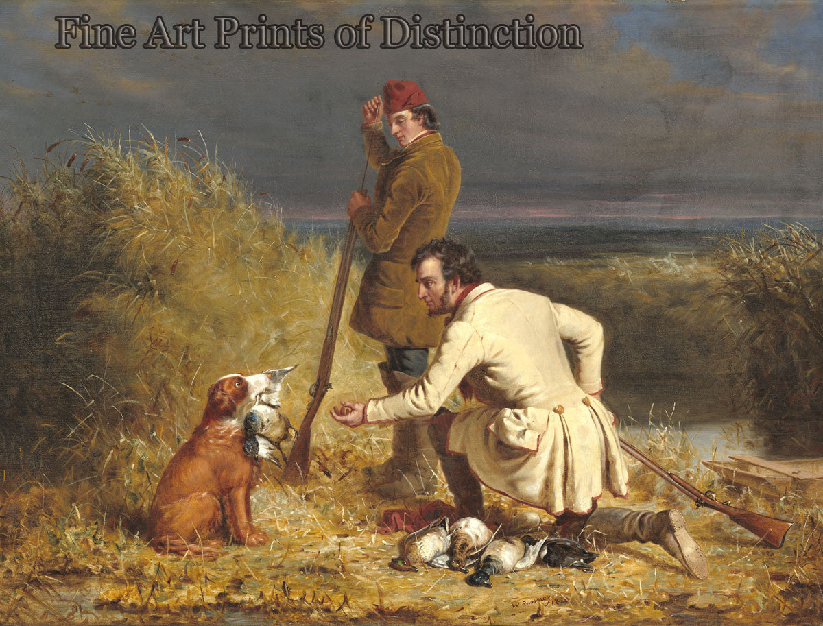 An archival premium Quality art Print of The Retrieve by William Tylee Ranney for sale by Brandywine General Store