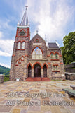An original premium Quality Art Print of St. Peter's Roman Catholic Church in Harper's Ferry for sale by Brandywine General Store