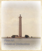 Perry's Monument Antique Photo Art Print