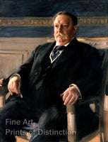 An archival premium Quality art Print of the Official Presidential Portrait of William Howard Taft painted by Anders Zorn for sale by Brandywine General Store