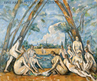 An archival premium Quality art Print of The Large Bathers painted by French artist Paul Cezanne in 1906 for sale by Brandywine General Store