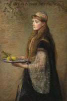 An archival premium Quality art Print of The Captive painted by English artist Sir John Everette Millais in 1882 for sale by Brandywine General Store.