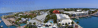 Panorama of Key West Florida Art Print