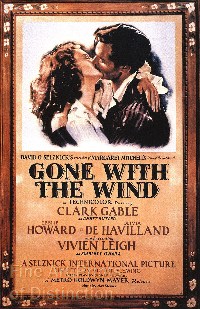 Gone With the Wind Movie Poster