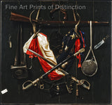 An archival premium Quality Art Print of The Emblems of the Civil War painted by Alexander Pope in 1888 for sale by Brandywine General Store