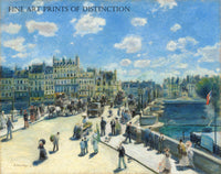 Art Print of Pont Neuf, Paris painted by Auguste Pierre Renoir