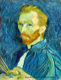 An archival premium quality art print of Self Portrait 1889 painted by Vincent Van Gogh for sale by Brandywine General Store