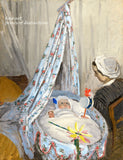 An archival premium Quality art Print of The Cradle Camille with the Artist's Son, Jean painted by Claude Monet in 1867