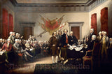 An archival premium Quality Art Print of the Declaration of Independence by John Trumbull for sale by Brandywine General Store