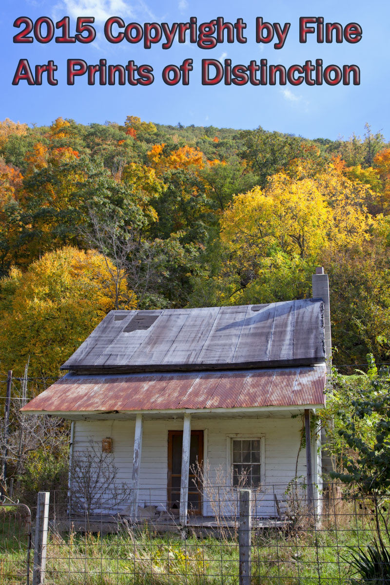 Typical Homestead in the West Virginia Mountains