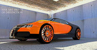 Bugatti Veyron Racing Car Premium Print