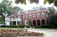 WV Governor's Mansion Side View on Hazy Summer Day Art Print