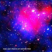Galaxy Cluster Abell 2744 nicknamed Pandora's Cluster Art Print
